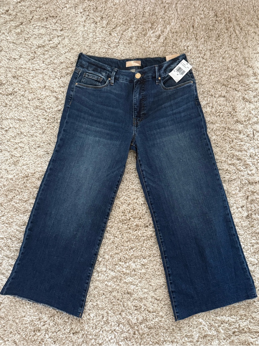 NWT KUT From the Cloth Meg Wide Leg Petite 6P